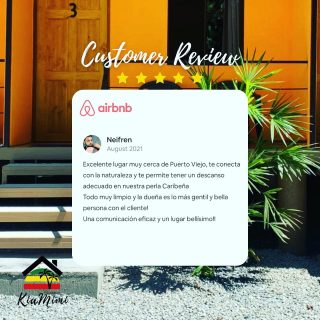 ¡Muchas gracias Neifren! Te esperamos pronto en #CabinasKiaMimi.
.
.
🗓Para reservaciones dale click al 🔗 en la biografía. Información: 8609-2424
.
.
.
#cabinaspuertoviejo #playanegracostarica #puertoviejolimon #beachlife #costarica🇨🇷 #airbnbhost #airbnbexperience